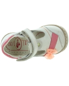 Tiptoe walking preventive beige footwear for toddlers
