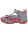 Anti toe purple walking shoes for kids 