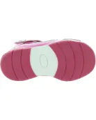 Pink leather girls shoes for babies first steps Pink leather girls shoes for babies first steps