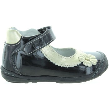 Baby Girl Black Patent Leather Shoes | Ankle High Support