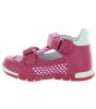 Pink girls shoes for double wide feet and high instep 