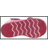 Pink girls shoes for double wide feet and high instep 