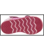 Pink girls shoes for double wide feet and high instep 
