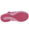 Girls pink quality shoes preventing from toe walking