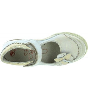 Shoes with best arch support in gold leather 