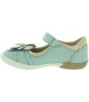 Natural leather mint shoes for girls