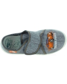 Foot forming house shoes for a boy 