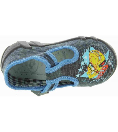 Child slippers with ankle support