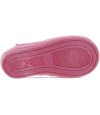 Stable walking pink house shoes for baby