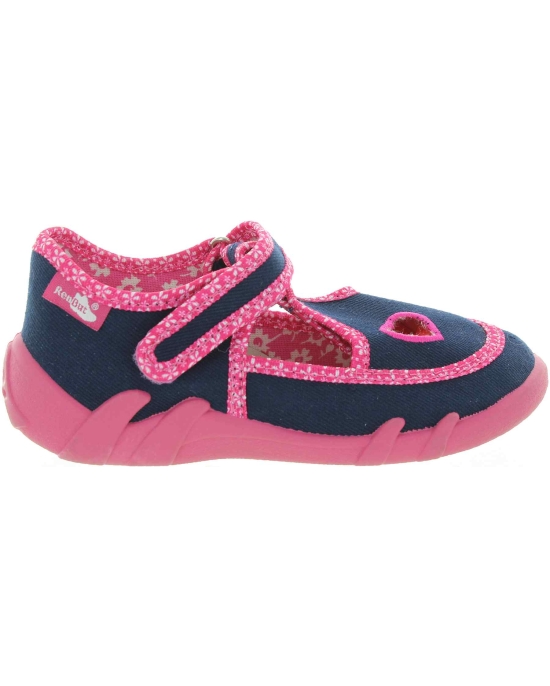 Good arch girls foot correction navy slippers