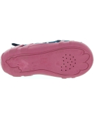 Orto canvas navy shoes for a toddler