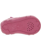Canvas shoes for child taking first steps made in Europe