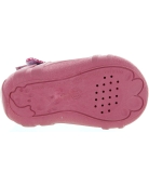Wide width toddler navy slippers with arch support 