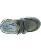 Casual boys gray shoes with support for daily wear