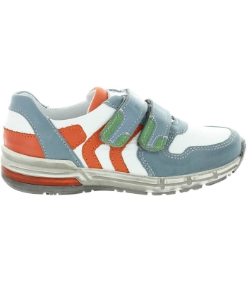 White orthopedic shoes with arches