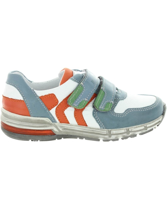 White orthopedic shoes with arches