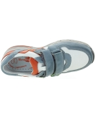 White orthopedic shoes with arches