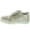Natural leather sneakers for child