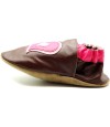 Brown heart robeez baby slippers on sale 