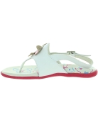 Flat foot white ortho sandals for girls high quality from Italy