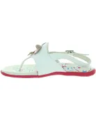 Flat foot white ortho sandals for girls high quality from Italy