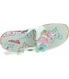 Flat foot white ortho sandals for girls high quality from Italy