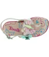 Imported from Italy flip flops for girls with good arch support