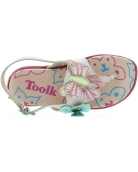 Imported from Italy flip flops for girls with good arch support