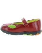 Special red shoes from Italy with support