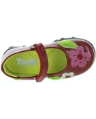 Special red shoes from Italy with support