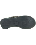 Loafers for kids with arch in black leather