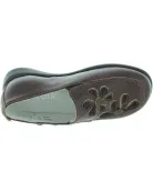 Slip on brown loafers for child 