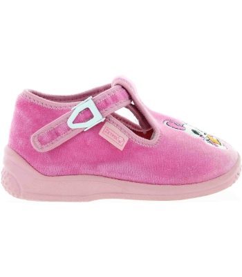 Pink high arch ortho slippers for toddler 