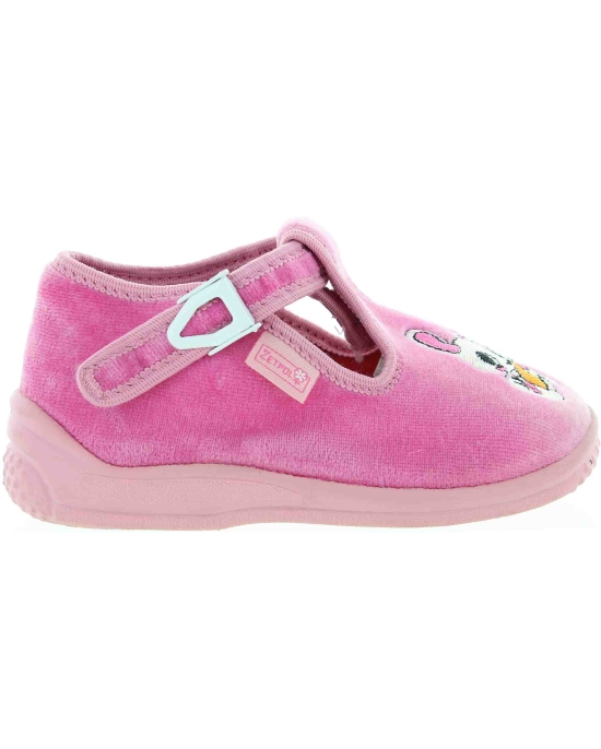Pink high arch ortho slippers for toddler 