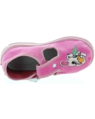 Pink high arch ortho slippers for toddler 